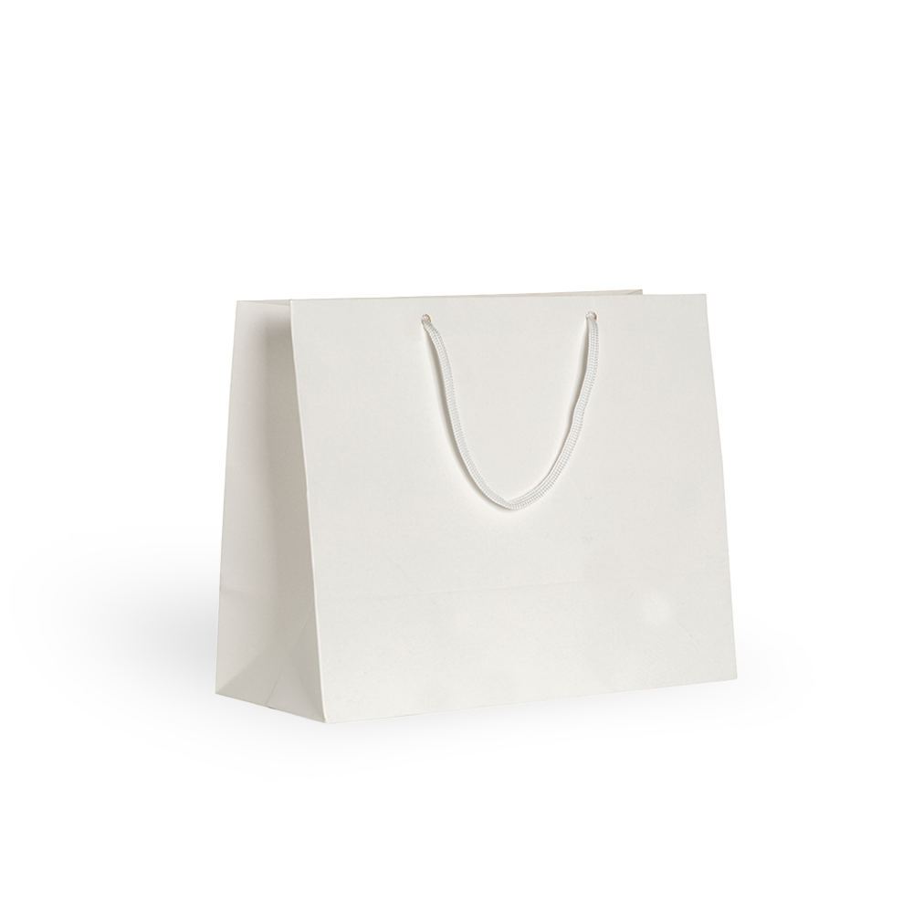 Sacola Papel 28x23x13cm 1066 Branco 10 unidades