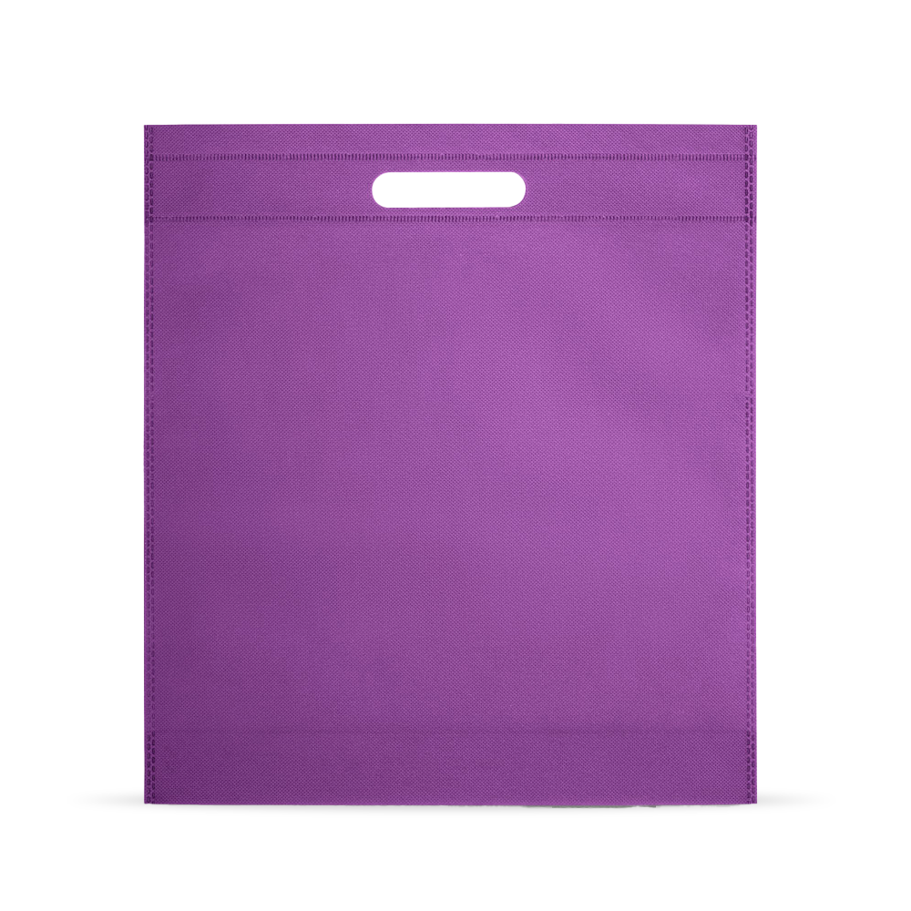 Sacola TNT 35,5x39x8,5cm 1710 Roxo 10 unidades