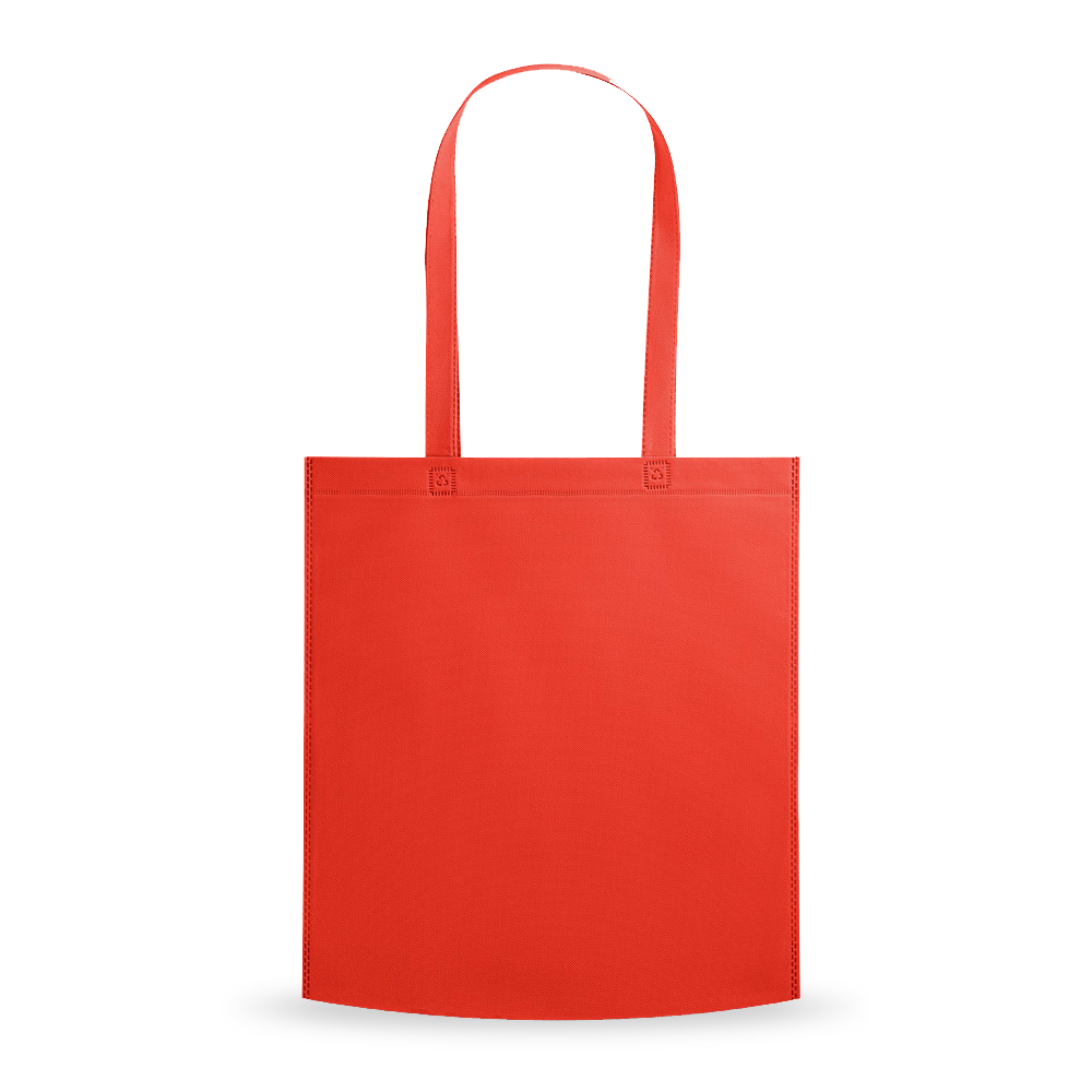 Sacola TNT 38x41,5x8,5cm 1716 Vermelho 10 unidades